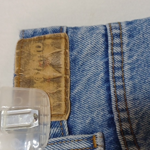 Kirkland mens jeans size 38×34 in faded all cotton demin material boot cut - Picture 7 of 8